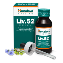 Himalaya Herbal Liv.52 Drops 60ml | Pack of 1,2,3,4,5,6,10,12,15,20 Bottles - $11.24+