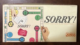 Sorry! Rare Vintage 1964 Parker Brothers Board Game Complete &amp; Great Con... - $23.75