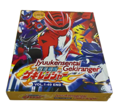 DVD dell&#39;anime Jyuukensentai Gekiranger (Vol. 1-49 Fine) Sottotitoli in... - £30.62 GBP