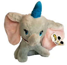 Vtg Disney Dumbo Plush Baby Elephant Disneyland Disney World Resorts 12&quot;... - $14.38