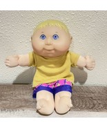 1992 Hasbro Cabbage Patch Kid TEENY TINY PREEMIES Baby Yellow Hair Purpl... - £11.60 GBP
