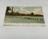 Vintage 1906 Empire Bank Clarksburg WV Postcard Travel Souvenir KG JD - $9.89