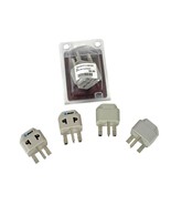 Grounded Adaptor Plugs Model GUE South Africa/India Set of 5 - $904.23 MXN