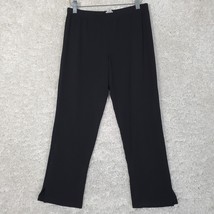 Planet by Lauren G Women’s Black Pull-On Cropped Stretch Pants Size 2 Minimalist - $31.63