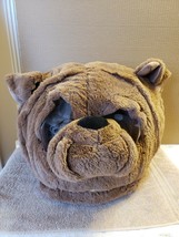Dan Dee Collector&#39;s Choice Plush Dog Full Face Mask Costume Mascot Halloween - £15.92 GBP