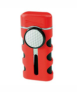 Vector Caddie Single Flame Torch Lighter MATTE RED -  VECTOR CADDIE 08 - $34.21 CAD