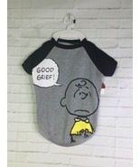 Peanuts Charlie Brown Good Grief Dog Puppy Sweatshirt T-Shirt Tee Shirt ... - £13.69 GBP