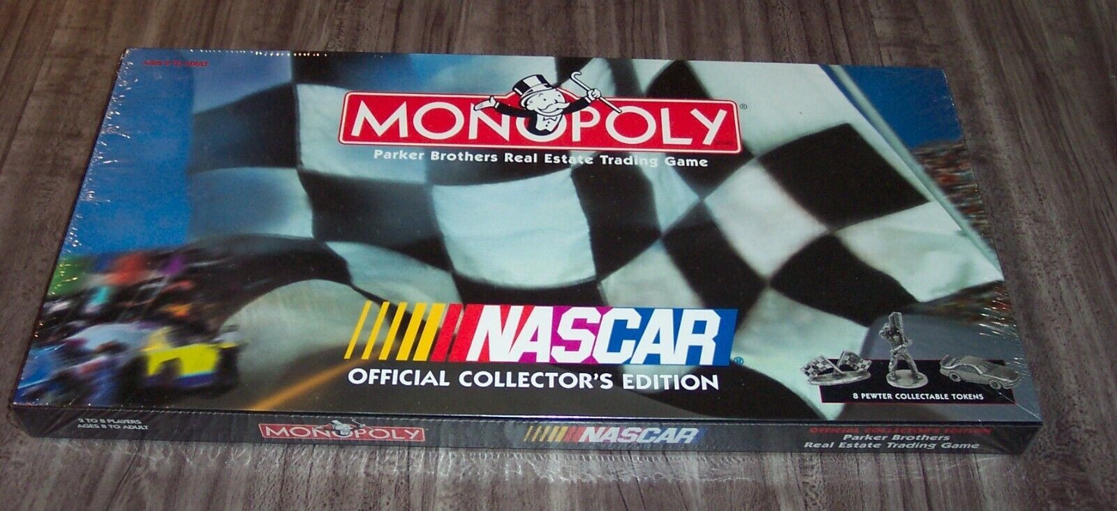 Vintage 1997 NASCAR MONOPOLY Board Game USAopoly BRAND NEW Shrinkwrap Racing - $54.45