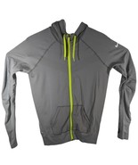 Womens Nike Hoodie Layer Thumb Hole Gray Sweatshirt Thin Pullover Small ... - $450.36 MXN