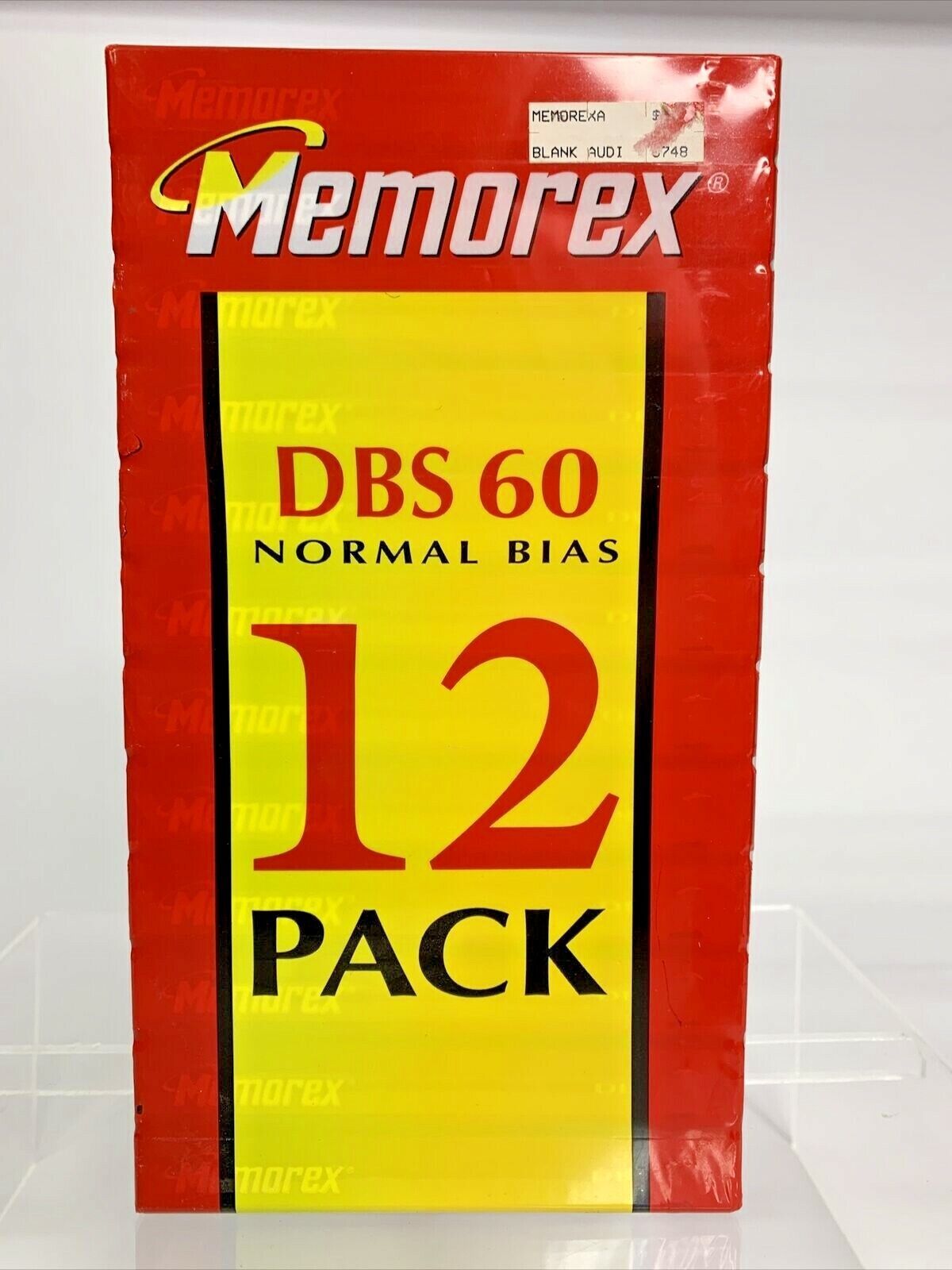 Primary image for Memorex DBS 90 Normal Bias 12 Pack Audio Cassettes NEW Type 1 Blank Media
