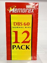 Memorex DBS 90 Normal Bias 12 Pack Audio Cassettes NEW Type 1 Blank Media - £15.75 GBP