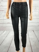 Sanctuary Black Coated Modal Skinny Jeans 0/25 - £12.49 GBP
