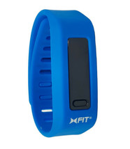 NEW Xtreme Cables XFit Fitness Tracker Watch for Smartphones Bright Blue Strap - £18.16 GBP