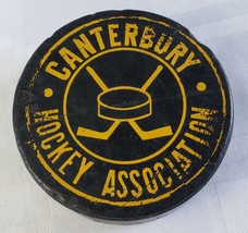 CANTERBURY HOCKEY ASSOCIATION GAME PUCK SPORTS MEMORABILIA OFFICIAL VINTAGE - £25.80 GBP