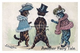 rp14309 - Louis Wain Cats - Another Fairy Tale - print 6x4 - $2.80