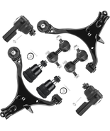 Front Lower Control Arm with Ball Joint Tie Rods Sway Bar Kit Fit For - £123.12 GBP