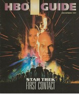 ORIGINAL Vintage Dec 1997 HBO Guide Magazine Star Trek First Contact  - $34.64