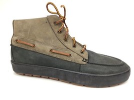 Polo Ralph Lauren Delmont Leather Boat Boots Shoes Men&#39;s size 8.5 D - £31.43 GBP