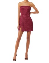 Amanda Uprichard Arely Dress Burgundy - $151.47+