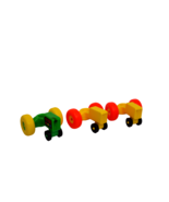 Lot of 3 Vintage Fisher Price Little People Plastic Tractors  - $338.51 MXN