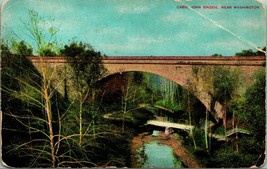  Cabin John Bridge Stone Arch Washington DC 1910s DB Postcard UNP T11 - £2.92 GBP