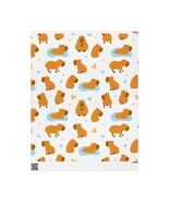 Cute Capybara Rodent Premium Eco-Friendly Decorative Gift Wrapping Paper - $14.85+