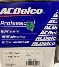 ACDelco 337-1048 Starter Motor 92-13 Ford Lincoln Mercury Models GM 8887... - $167.80 CAD