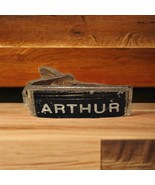 Very old vintage name tie clip~Arthur - $19.80