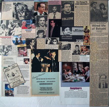 John Belushi ~ 24 Color And B&amp;W Vintage Clippings, Articles From 1978-1983 - £5.27 GBP