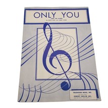 Only You And You Alone Buck Ram &amp; Ande Rand Sheet Music Book - $11.00
