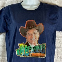 Vtg Dallas TV Show JR Ewing Larry Hagman T-Shirt Medium Single Stitch 50... - $29.69