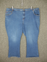 Woman Within Jeans Natural Fit Boot Cut Medium Wash Size 30W - £11.17 GBP