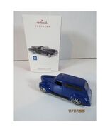 Hallmark Keepsake 1940 Ford Kustoms Blue Diecast Metal Christmas Ornament - $124.55 MXN