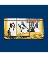 Wallet BOSTON TERRIER Dog Breed Ladies Wallet Checkbook Zippered Coin - £13.31 GBP