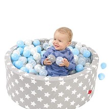 Delsit Kids Foam Ball Pit - European Made Premium Quality Baby Ball Pit with Bal - £93.44 GBP