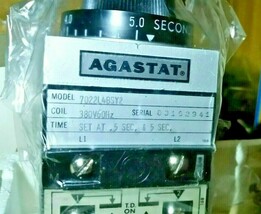 380 VOLT AGASTAT Timer .5-5 SECOND Delay Module 7022L4BSY2   ONAN 307-1630 - $1,154.18 MXN