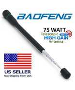 BAOFENG Hand-Held Radio Telescopic SMA-Female Dual Band Antenna - $16.02 CAD