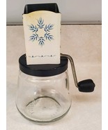 Vintage Androck Manual Nut Grinder Chopper 49 Blue Snowflake Made in USA - €14,60 EUR