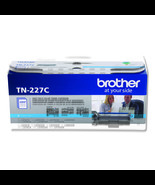 Brother Genuine TN-227C High Yield Cyan Toner Cartridge - 2300 Pages - £145.64 GBP