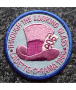 Girl Scouts Patch - Through The Looking Glass 906 Cadette-O-Rama 1984 - $47.80 CAD