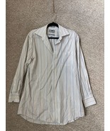 Stafford Executive Men’s Striped Long Sleeve Button Up Shirt 15-1/2 32-33 - $28.58 CAD