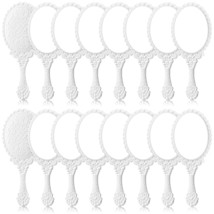 Yalikop 16 Pcs Retro Hand Held Mirror Vintage Handheld Mirror Vanity Cut... - £25.54 GBP