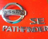 2005-2012 Nissan Pathfinder SE Emblem Logo Letter Symbol Badge Trunk Gat... - $22.49