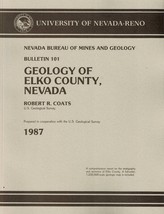 Geology of Elko County, Nevada by Robert R. Coats - $36.89