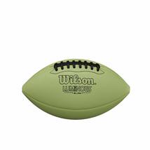 Wilson Luminous Glow Football - Junior Size, Green - $50.55