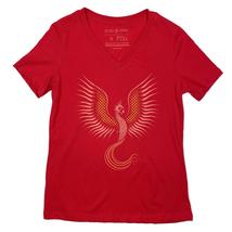 Fired Up Womens Relaxed V-neck T-shirt - £22.75 GBP+