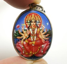Maa Gayatri Savitri Vedamata mother of vedas blessed for wealth lucky success he - £24.85 GBP