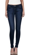 Hidden Women&#39;s Denim Amelia Super Skinny Blue Jeans Size 25 X 31 NWT - £93.82 GBP