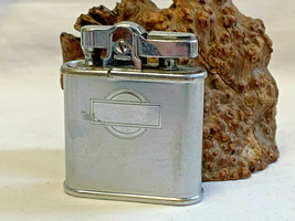 Ronson Whirlwind Vtg Petrol Refillable Lighter Initial Plate USA Smoking... - $39.95