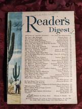 Readers Digest April 1956 Alcoholism James Michener Robert Buck Yehudi Menuhin - £16.82 GBP